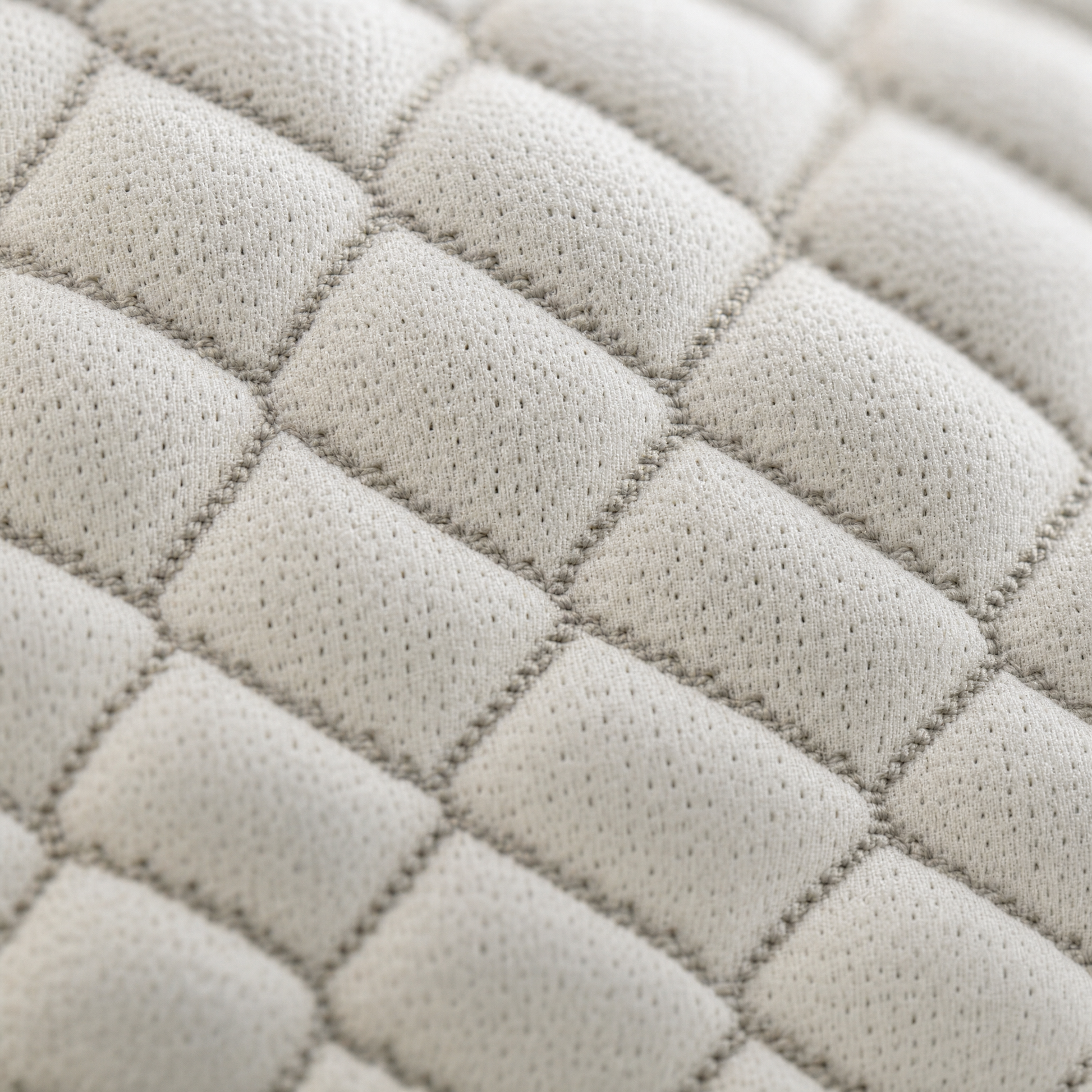 Détail housse bambou respirante de l'oreiller cervical Maison Möra — texture premium
